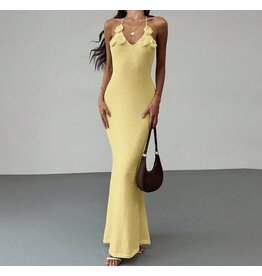 Fallon Floral Appliqué Cover Up Dress