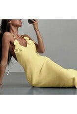 Fallon Floral Appliqué Cover Up Dress