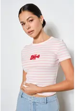 Pretty Garbage Zandra Lobster Beaded Tee