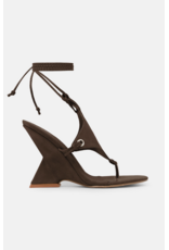 Lemonade Shoes Courtney Sculptural Thong Wedges