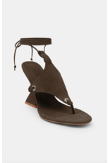 Lemonade Shoes Courtney Sculptural Thong Wedges