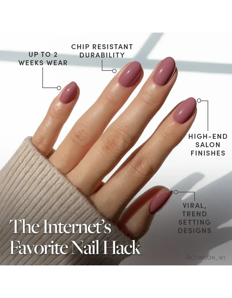 Glamnetic Mauve Press On Nails