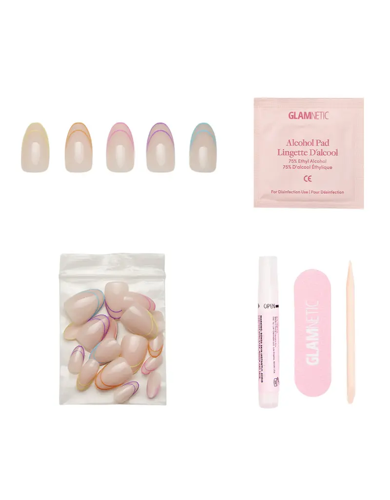 Glamnetic Neon Lights Press On Nails