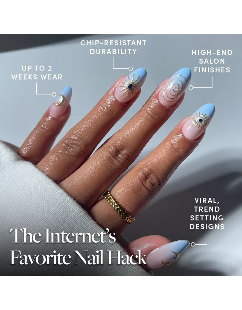 Glamnetic Spirited Sky Press On Nails