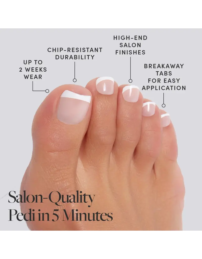 Glamnetic Ma Damn Toenail Press On Pedicure