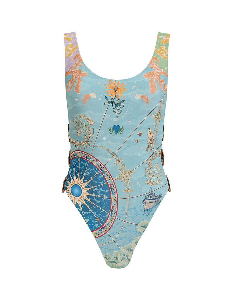Agua Bendita Nader Yara One Piece Swimsuit
