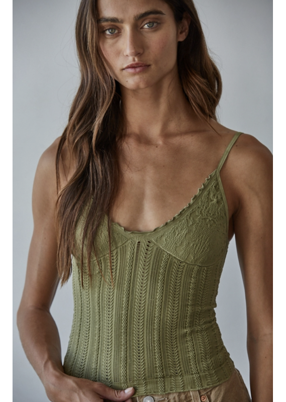 By Together Seamless Spandex Jacquard Pattern Top