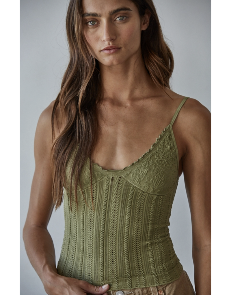 By Together Seamless Spandex Jacquard Pattern Top