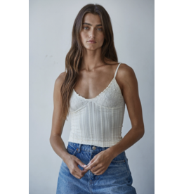 By Together Seamless Spandex Jacquard Pattern Top