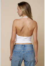 Juliana Plunging Halter Top