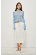 Pretty Garbage Ruth Pullover Sheer Sweater