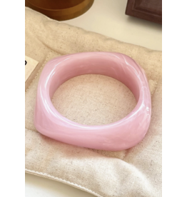 Acrylic Bangle Bracelet