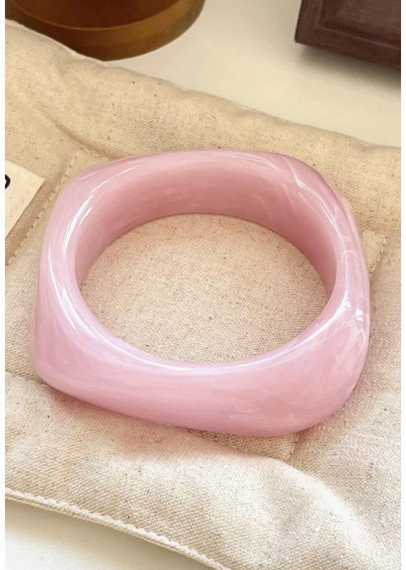Acrylic Bangle Bracelet
