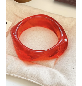 Acrylic Bangle Bracelet