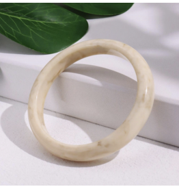 Thin Acrylic Bangle Bracelet