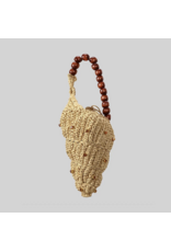 Raffia Seashell Handbag