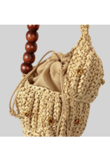 Raffia Seashell Handbag