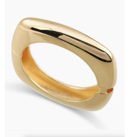 Chunky Metal Bangle Bracelet
