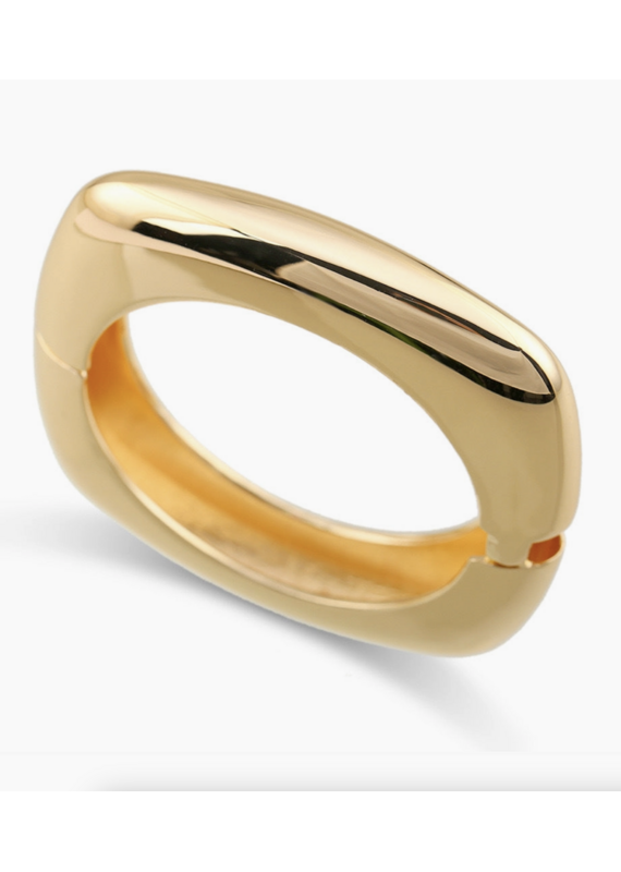 Chunky Metal Bangle Bracelet