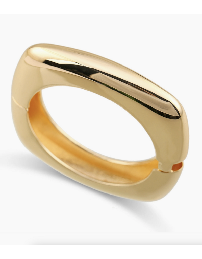 Chunky Metal Bangle Bracelet