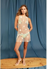 Agua Bendita Layla Cover Up Mini Dress