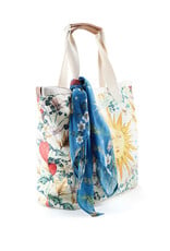 Agua Bendita Lucia Tote Bag with Scarf