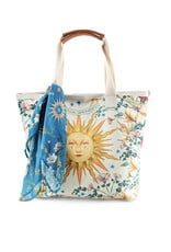Agua Bendita Lucia Tote Bag with Scarf