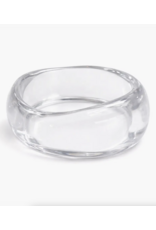 Sahira Jewelry Design Jessie Clear Acrylic Bangle