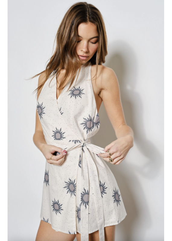 Pretty Garbage Joon Wrap Mini Dress