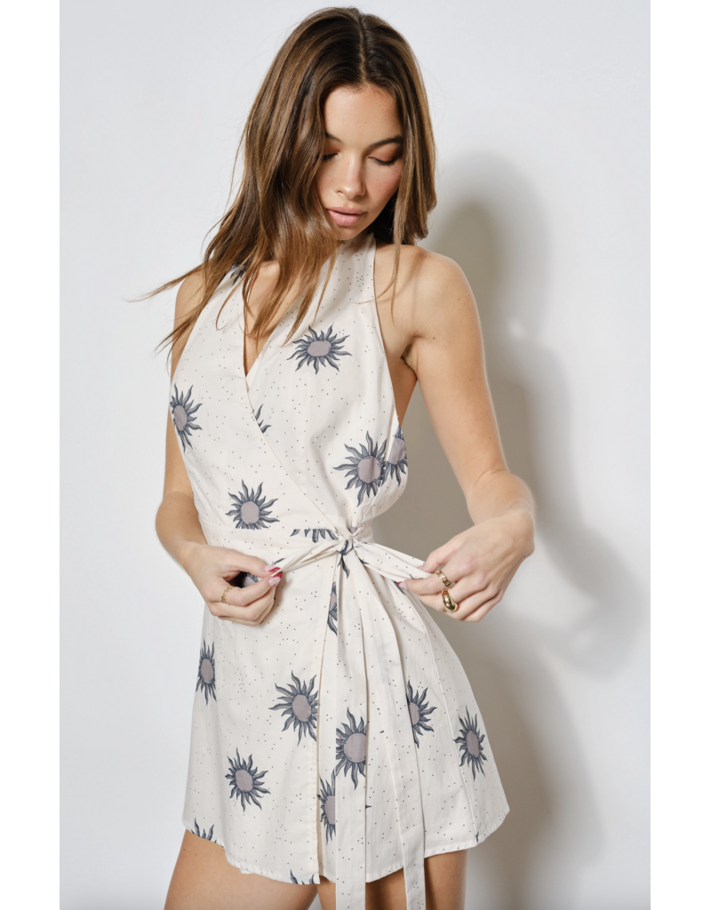 Pretty Garbage Joon Wrap Mini Dress