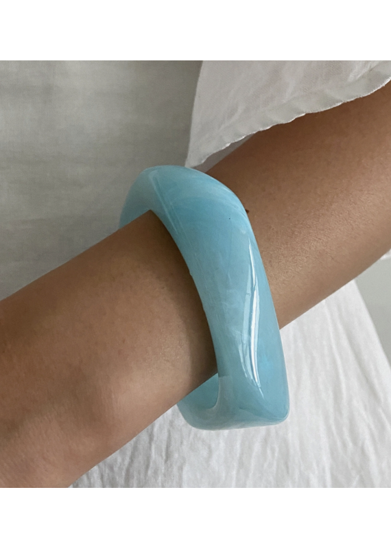 Acrylic Bangle Bracelet