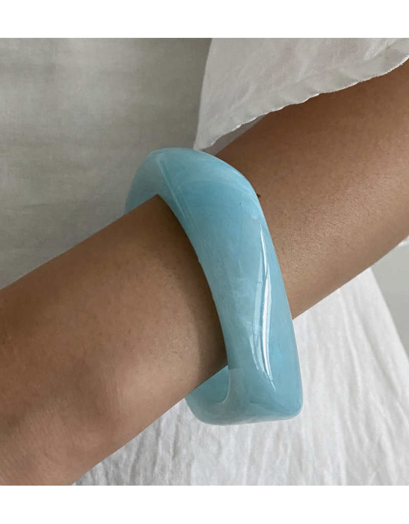 Acrylic Bangle Bracelet