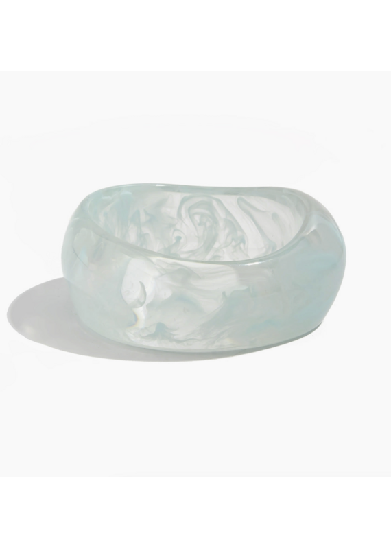 Thick Acrylic Bangle Bracelet