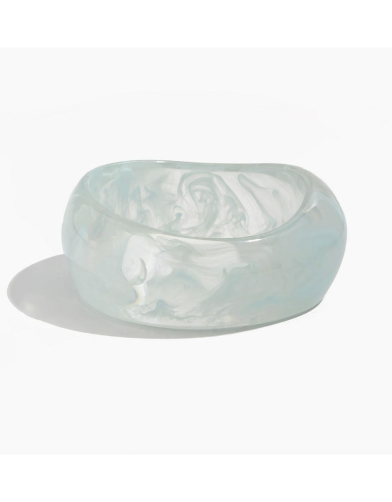 Thick Acrylic Bangle Bracelet