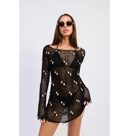 En Saison Dahlia Mini Dress Cover Up