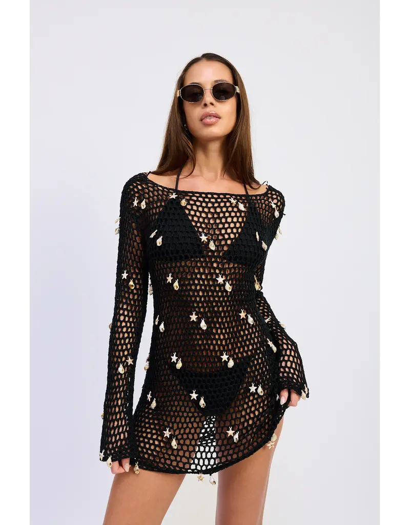 En Saison Dahlia Mini Dress Cover Up