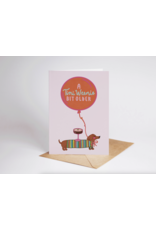 A Tini Weenie Bit Older Espresso Bday Card