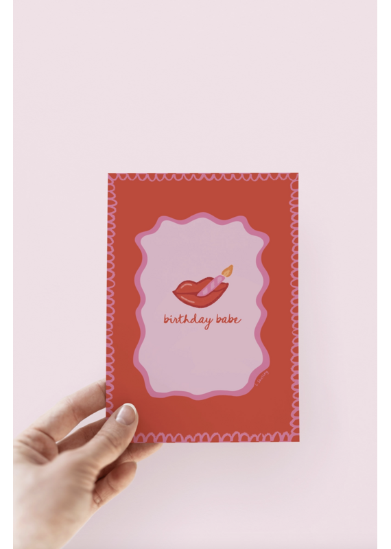 The Shelley Society Birthday Babe Card