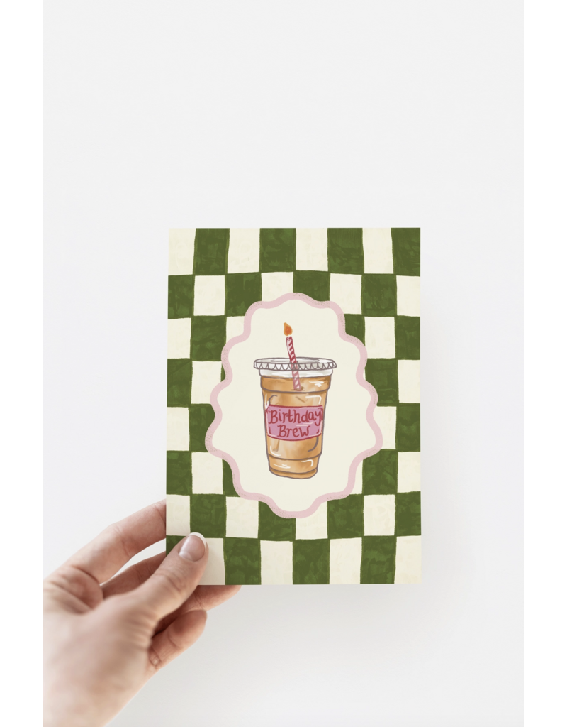 Birthday Brew Iced Coffee Card
