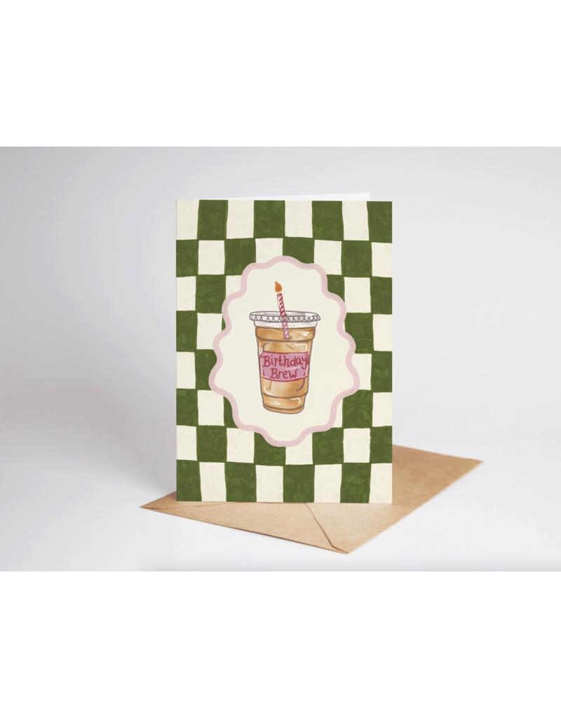 Birthday Brew Iced Coffee Card