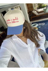 I Wish I Could Live in Bikinis Trucker Hat