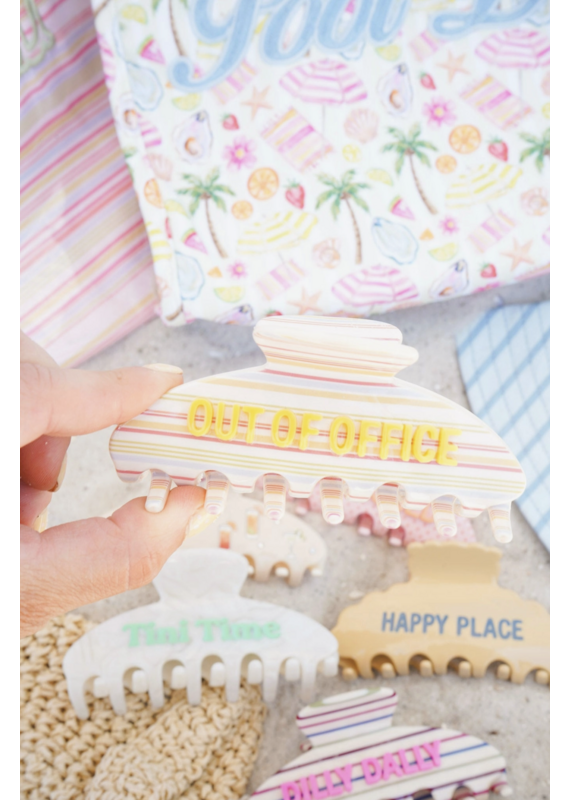 Out of Office Hair Claw Clip