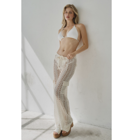 Nala Crochet Low Rise Cargo Cover Up Pants