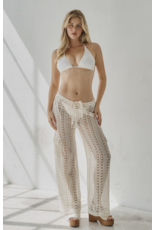 Nala Crochet Low Rise Cargo Cover Up Pants