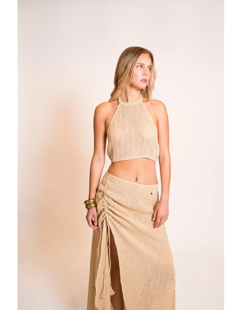 Z&L Europe Radiant Halter Top