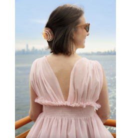 Hand-Painted Seashell Hair Claw