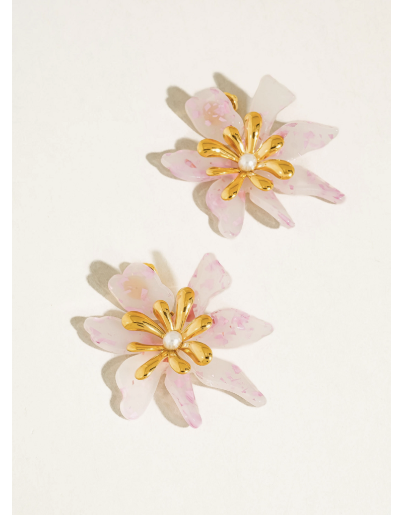 Flanerie Oona 18K Gold Non-Tarnish Earrings