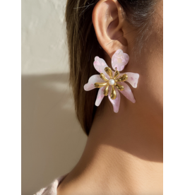 Flanerie Oona 18K Gold Non-Tarnish Earrings