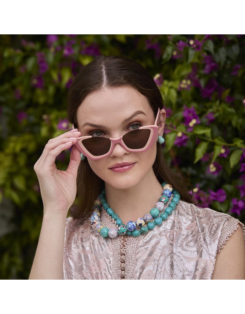 Lele Sadoughi Brickell Cat Eye Sunglasses