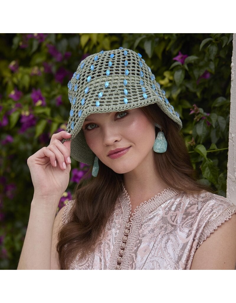 Lele Sadoughi Maya Bucket Hat